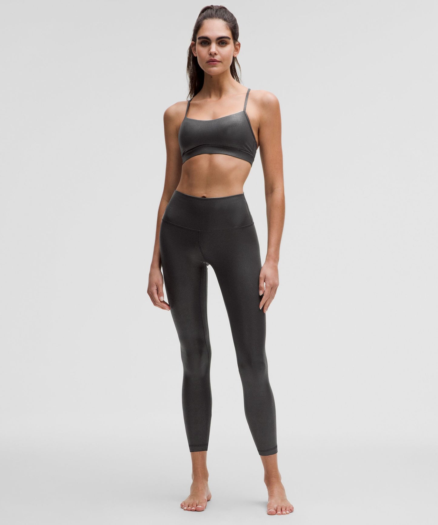 luluemon Align High-Rise Ribbed Pant 25" Shine